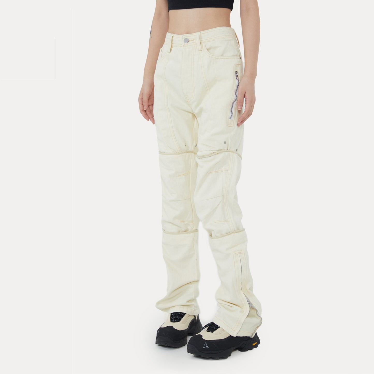 Women's Retro Street Camouflage Trousers