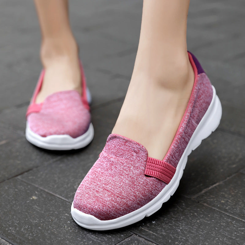 Soft Mesh Slip-On Lazy Shoes