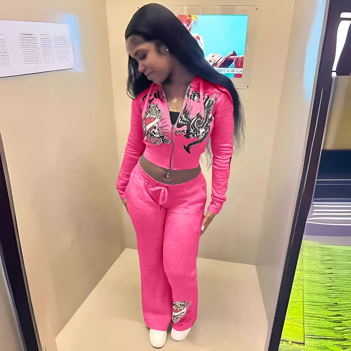 Fashion Long Pants Casual Outfit