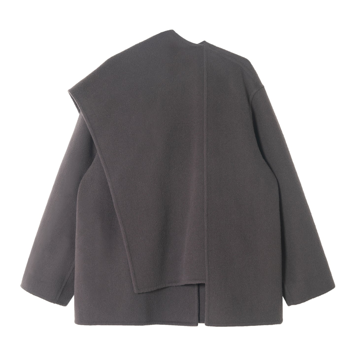 Large Scarf Woollen Shawl Coat
