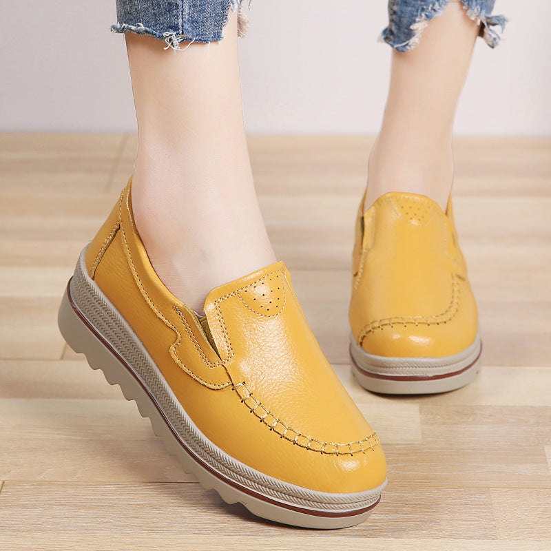 Leather Casual Shoes For Women