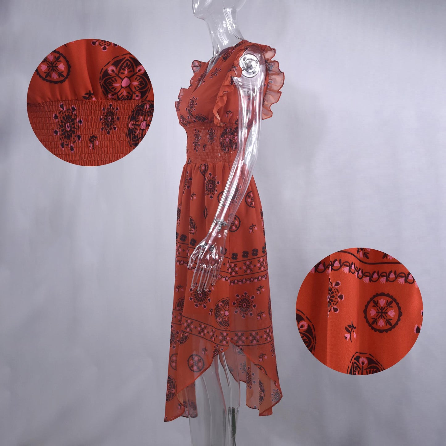 Beautiful Satin Long Dress For Women