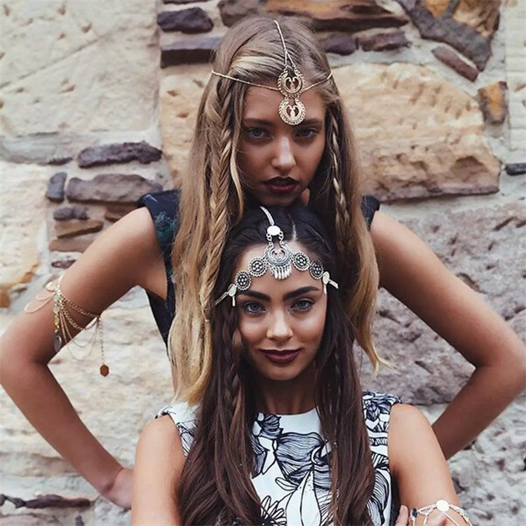 Boho-Style Festival Headband Jewellery
