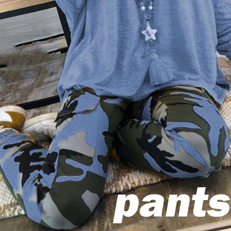 Camouflage Casual Trousers for Women - New***!!! - Plus-Sizes Available