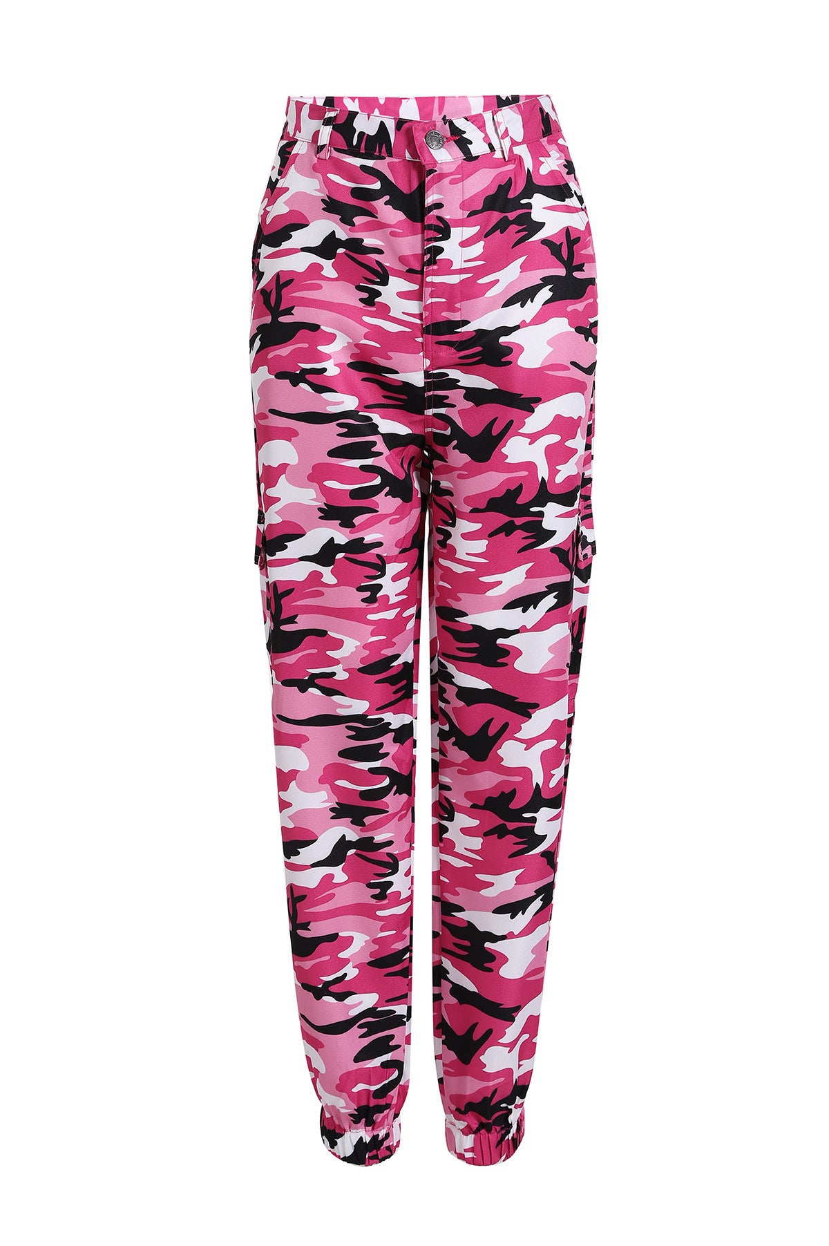 New Camouflage Denim Casual Harem Trousers for Women