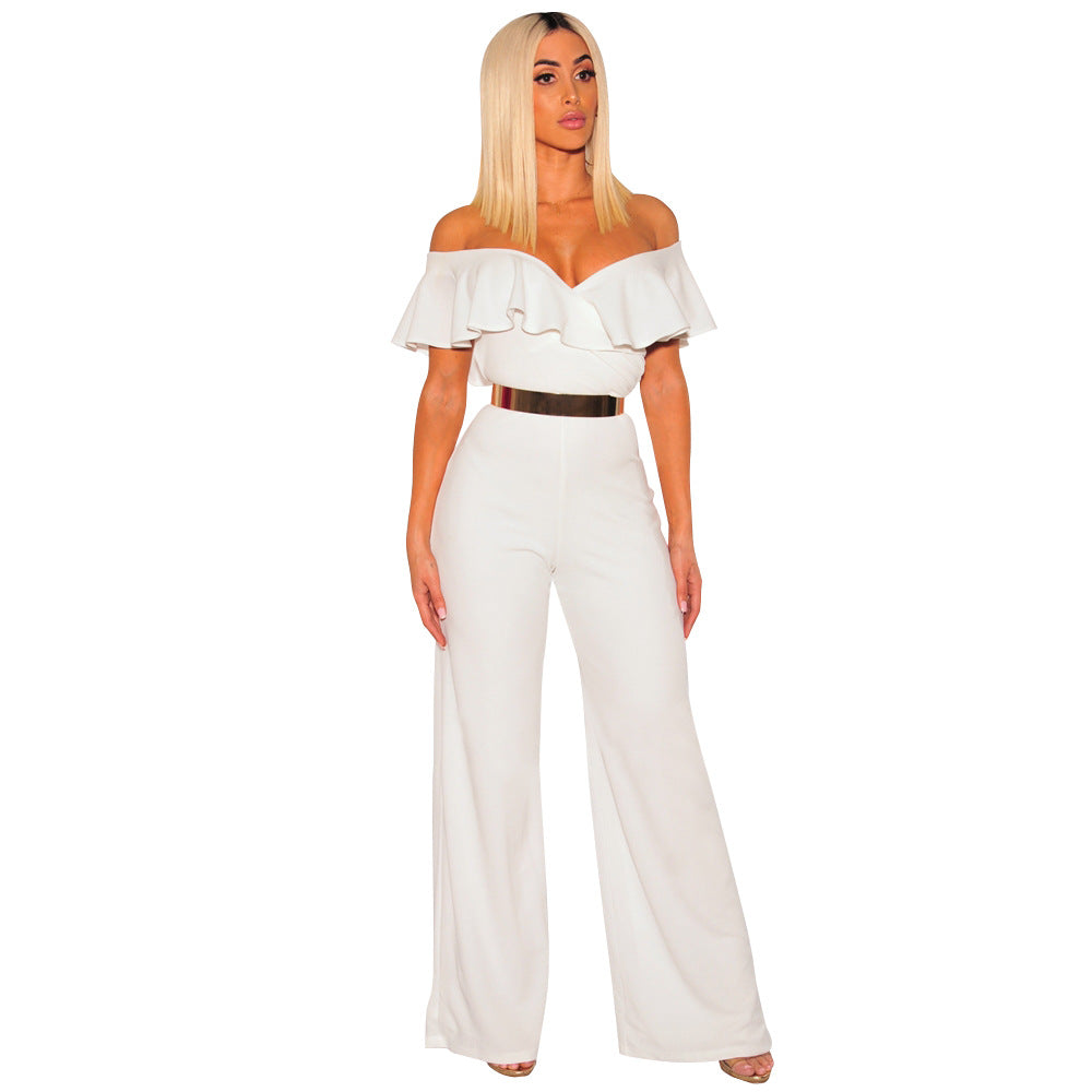 Women's New Standard Code Falbala Jumpsuits
