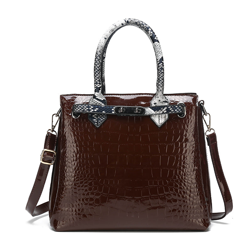High-Quality Geometric Pattern Ladies' Handbag(s)