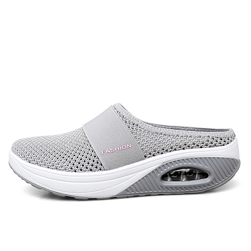 Non-Slip Hollow-Out Mesh Slippers