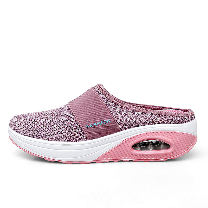 Non-Slip Hollow-Out Mesh Slippers