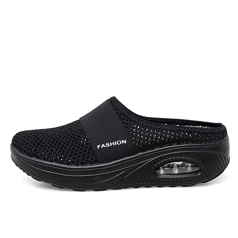 Non-Slip Hollow-Out Mesh Slippers