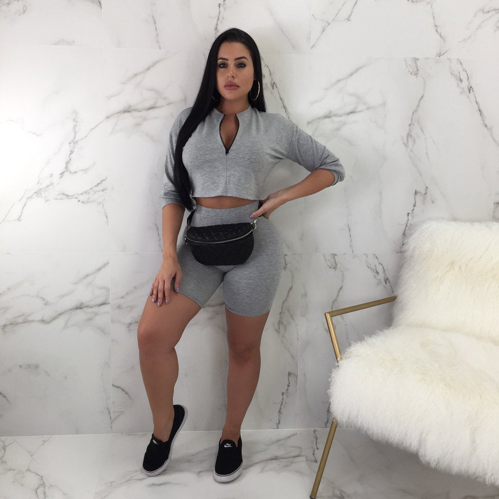 Two-Piece Sweatshirt