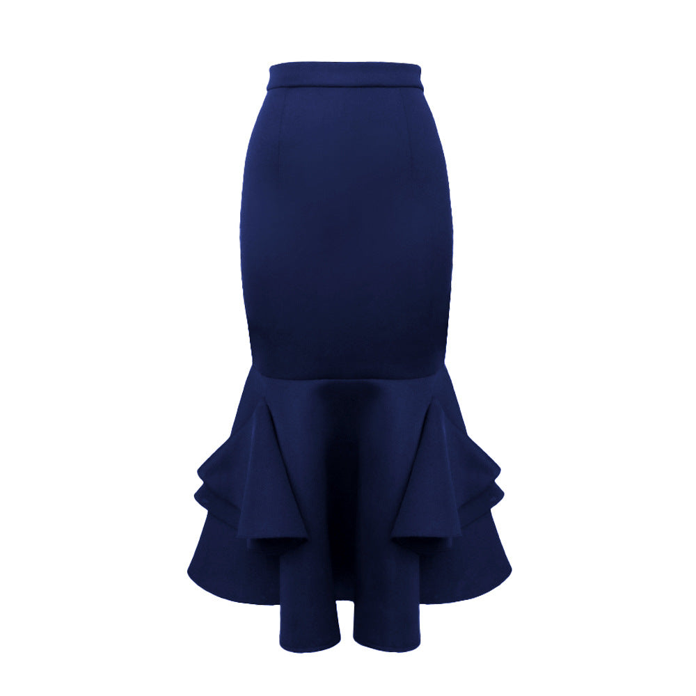 Slim-Fit Slimming Fishtail Skirt