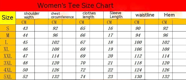 Loose Printed Round-Neck T-Shirt