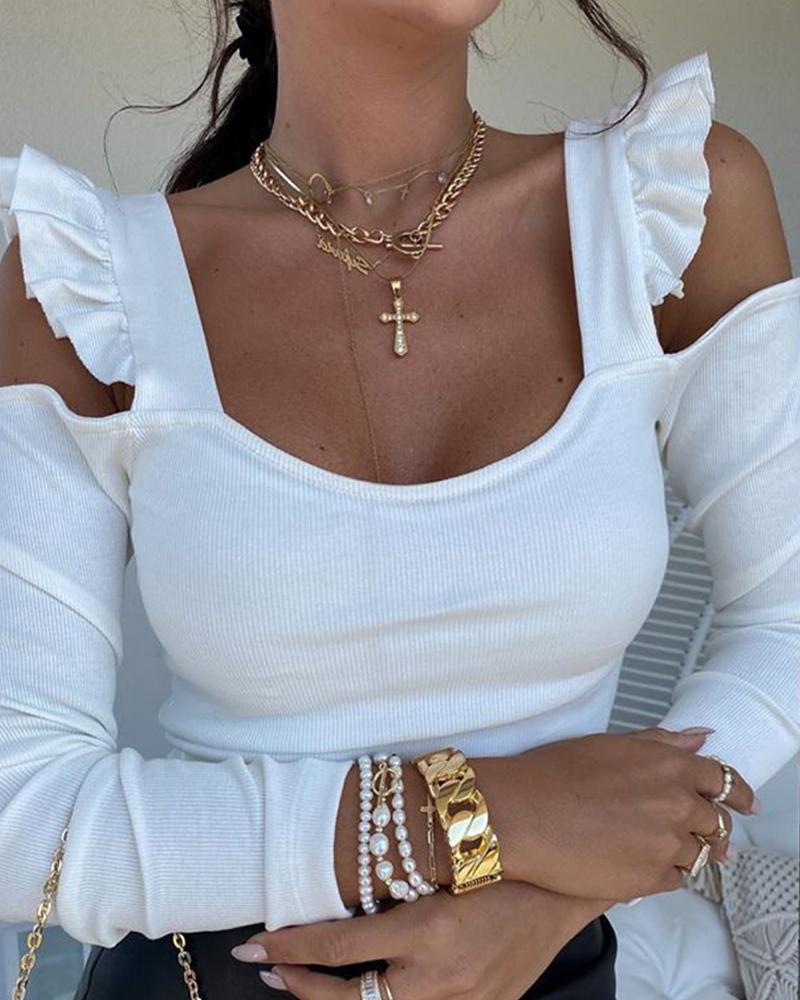 New Slim-fit Solid Color Women