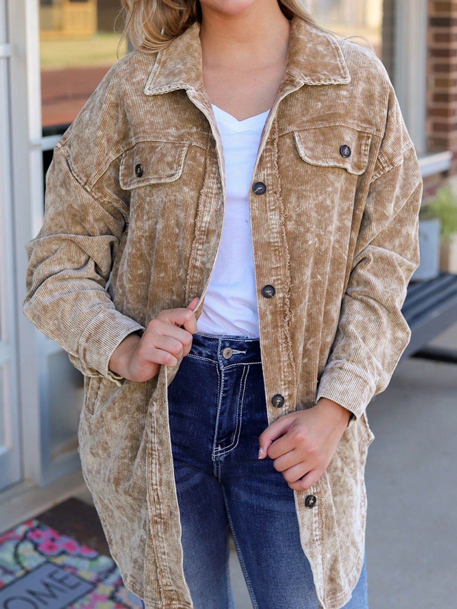 Loose Casual Shirt Jacket