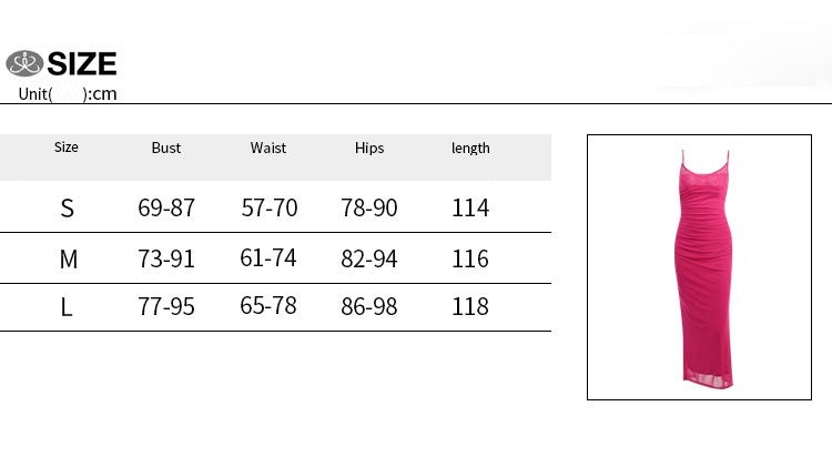 Lace Stitching Mesh Cami Long Dress