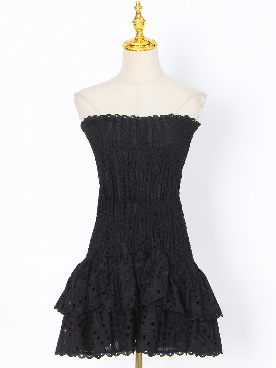 Pleated Beach Party Dress