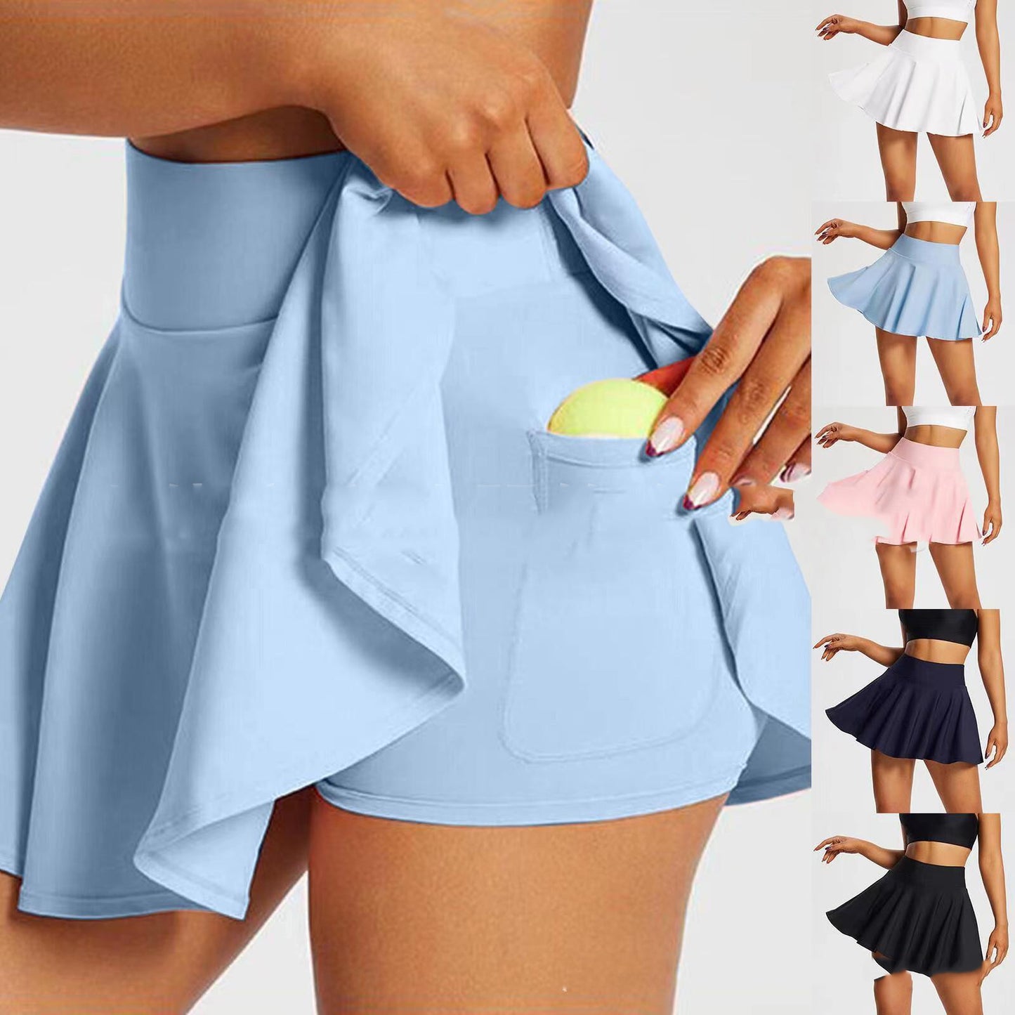 Women's Yoga Training Anti-Exposure Fitness Short Culottes