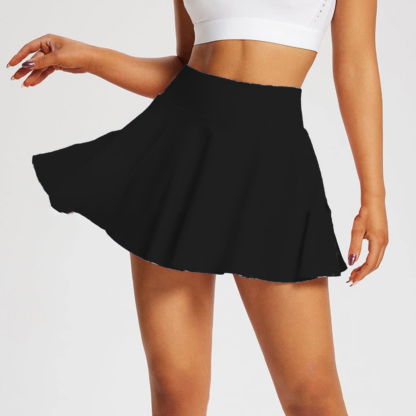 Women's Yoga Training Anti-Exposure Fitness Short Culottes