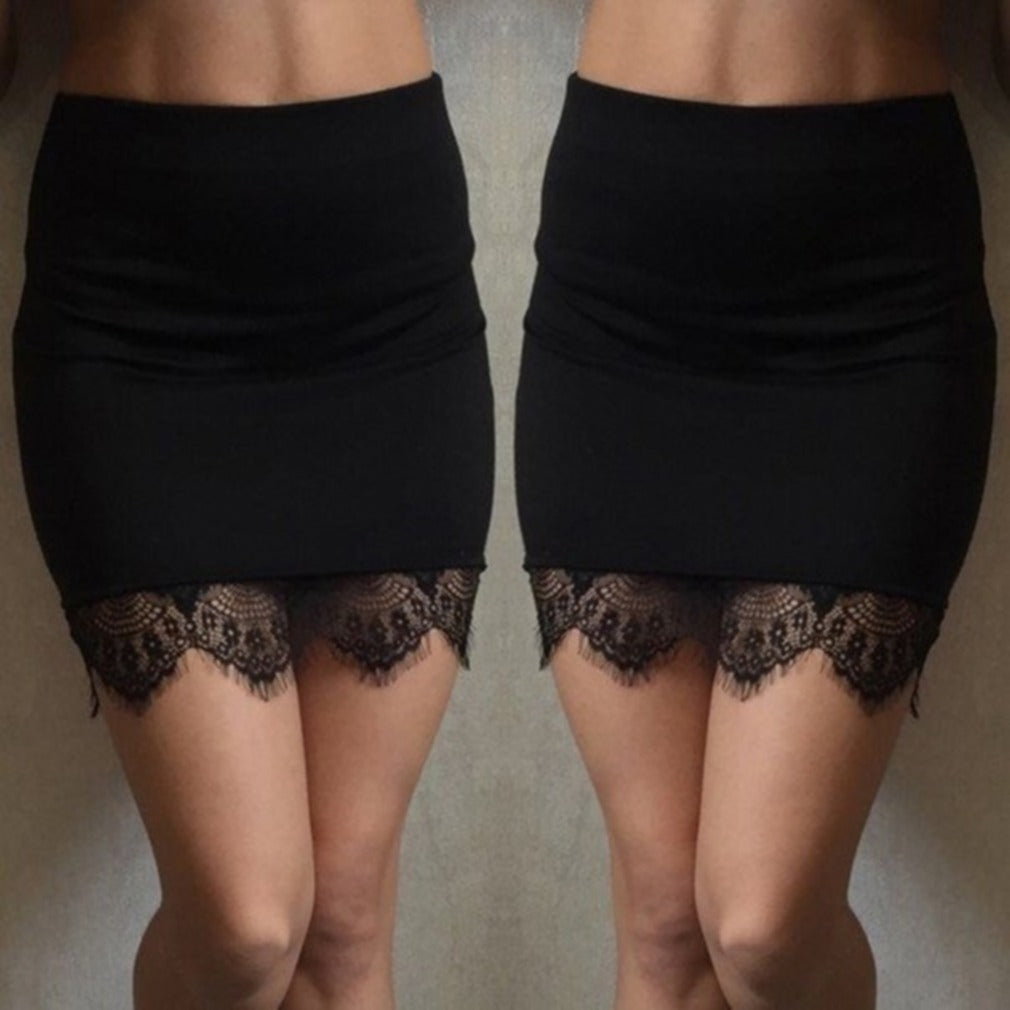 One-Step Lace Skirt