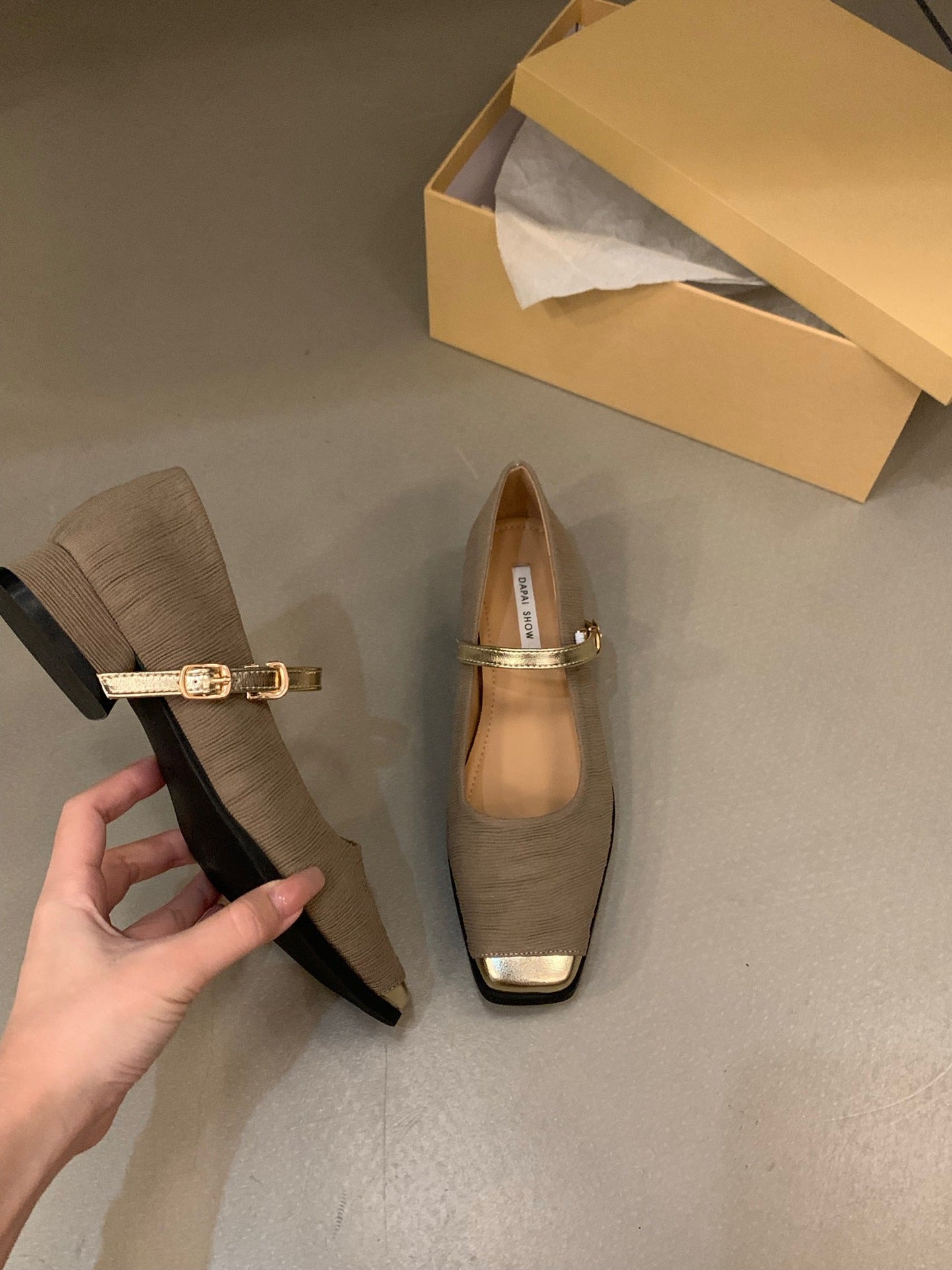 Chunky Heel French-Style - Classic Mary Jane Shoes For Women