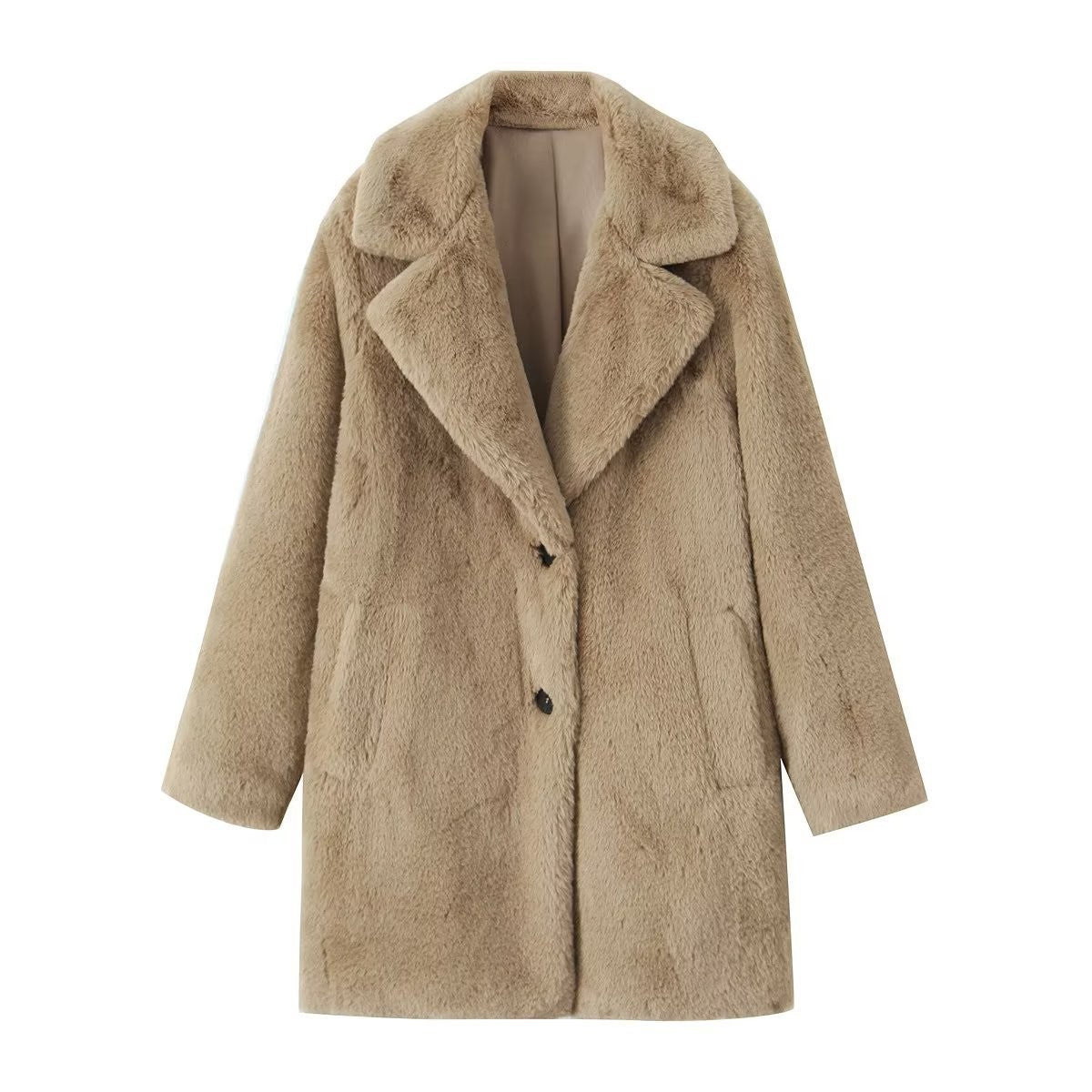 New Baggy Coat With Buttons