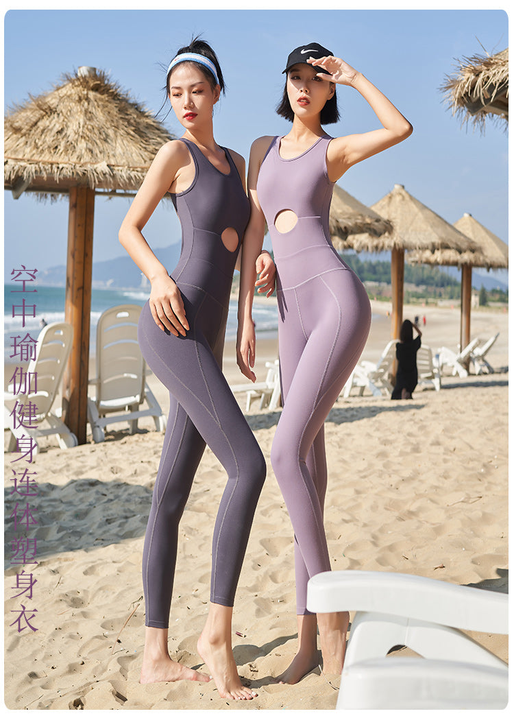 Beauty Back Aerial Yoga Suit - All In One