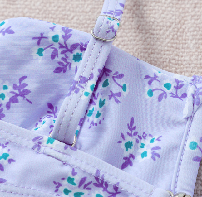 Fragmented Split Beach Bikini