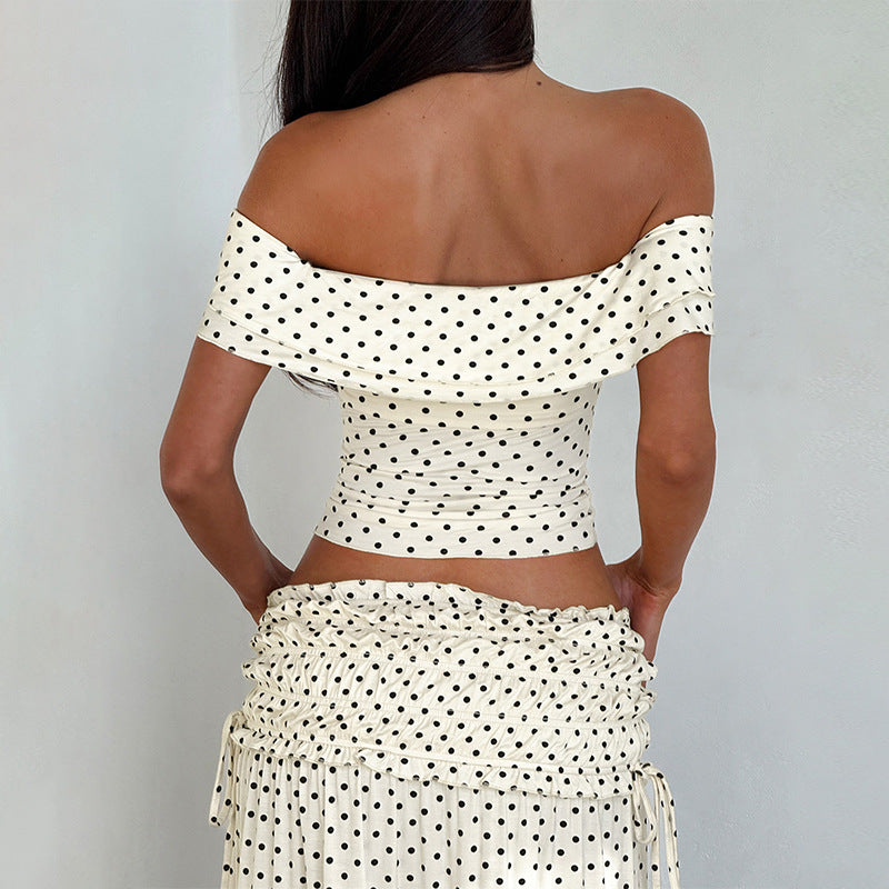 Off-Shoulder Tube-Top Outfit