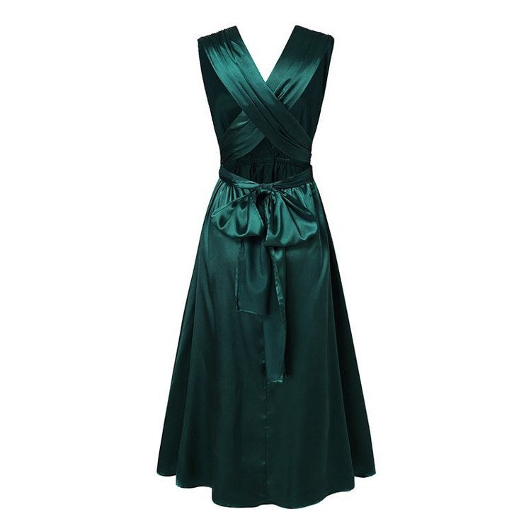 Posh V-Neck Bodycon Dress