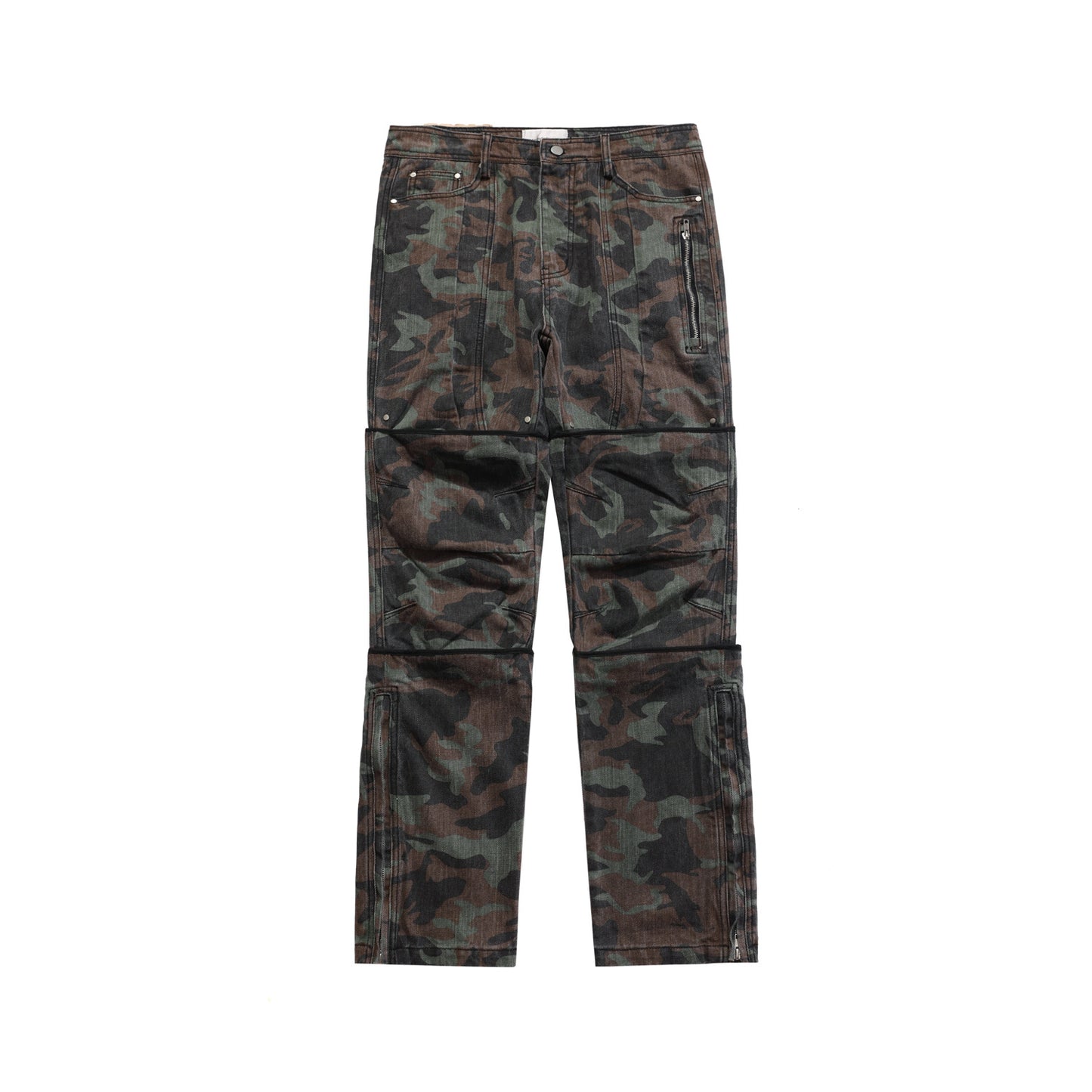 Women's Retro Street Camouflage Trousers