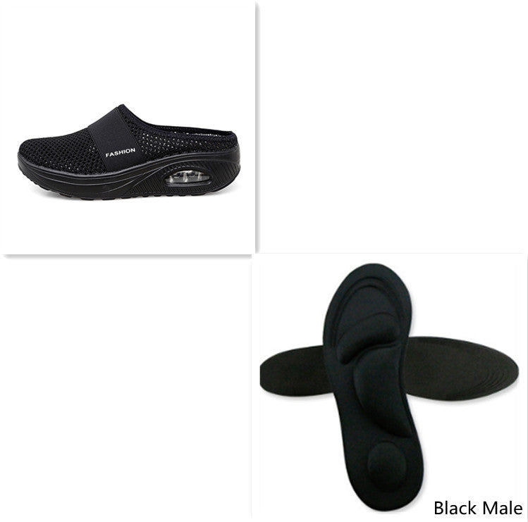 Non-Slip Hollow-Out Mesh Slippers
