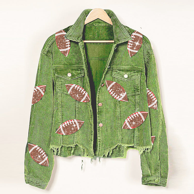 Fashion Corduroy Jacket For Women