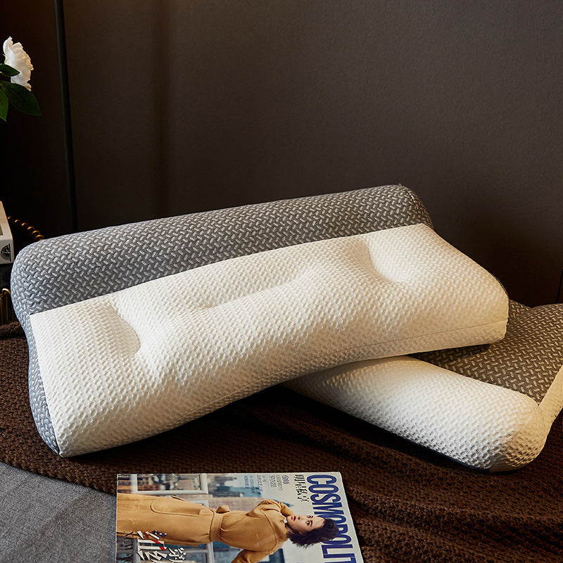 Soybean Fibre Neck Protection Pillow - Simple Anti-Traction Health Comfort