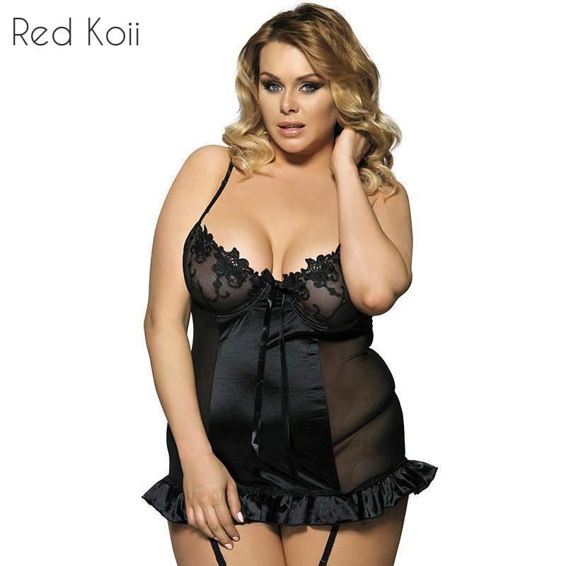 Ruffles Lingerie Nightdress