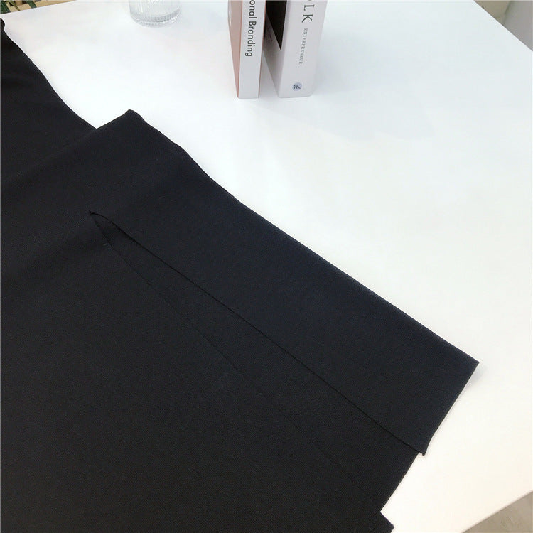 Backless Sexy Strap Split-Thigh Dress