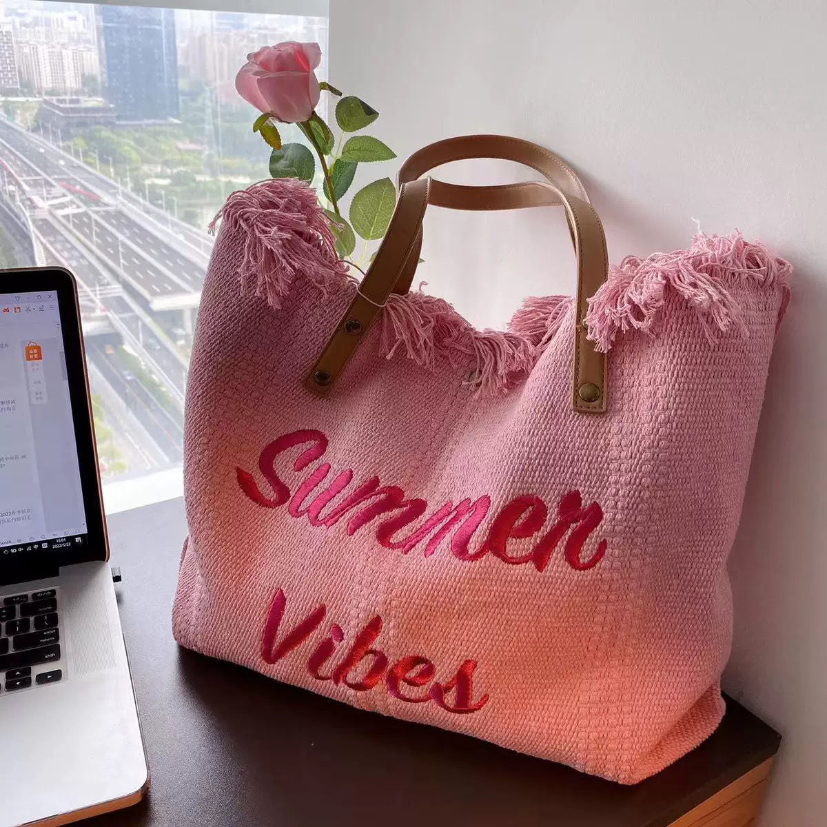 Beach Bag For Women - Travel Tote Fashion
