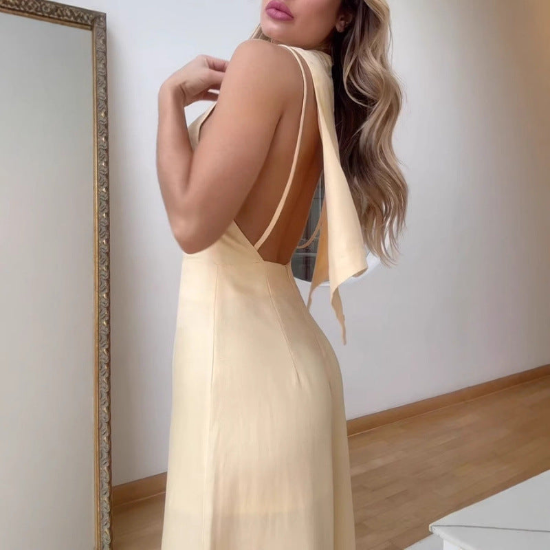 Loose Straight-Leg Pants Jumpsuit