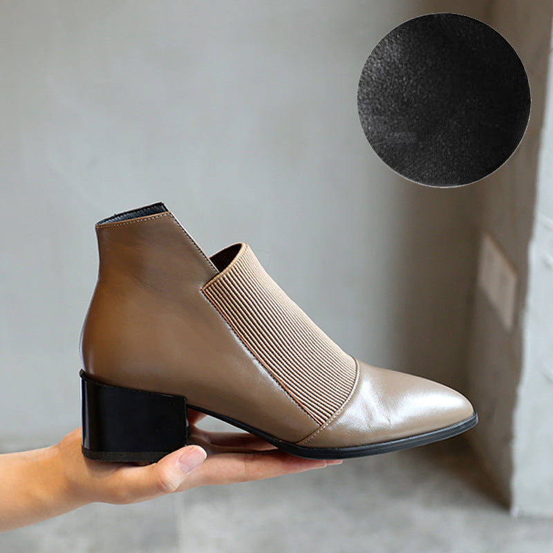Versatile Leather Shoes For Women