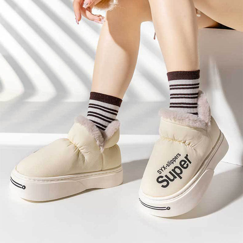 New****!!! - Winter Covered Heel Down Cotton Slippers For Women