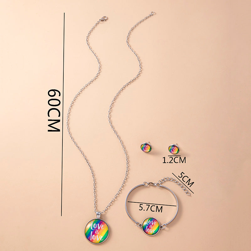 LGBT Pride Love Necklace