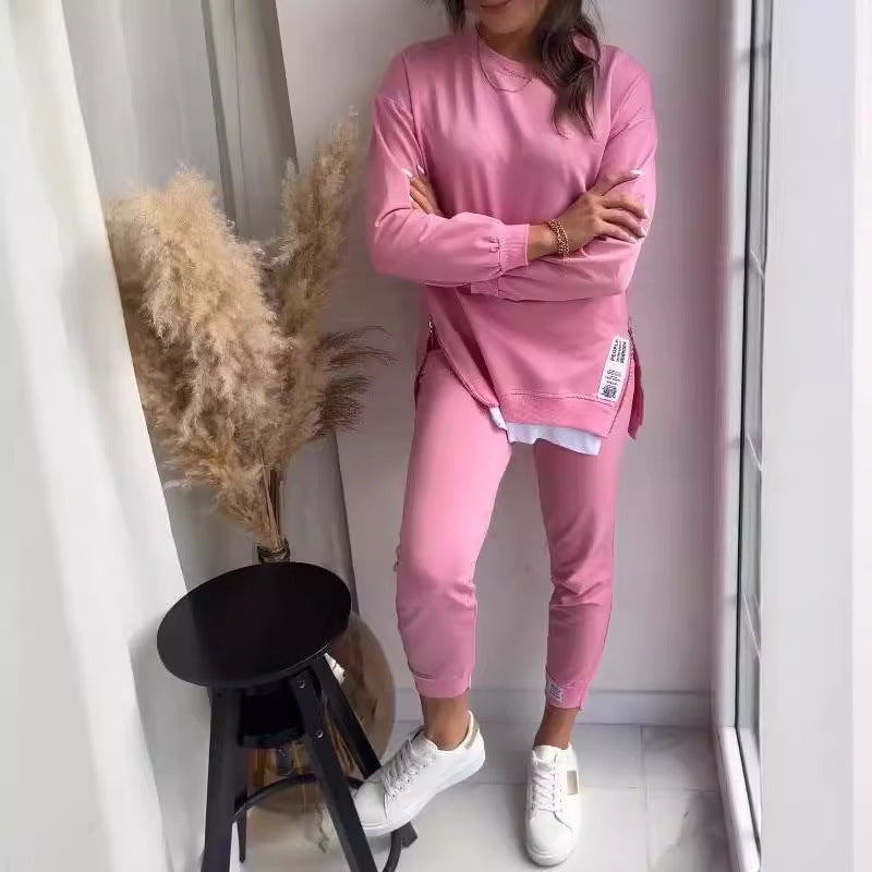 Women's Cropped Pants Sports Outfit