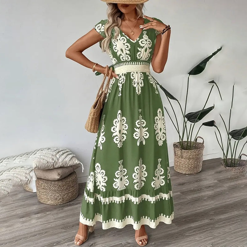 Flowy Casual Maxi Dress - US Only