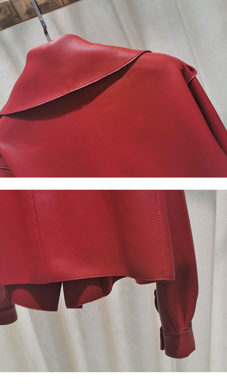 Small Retro Leather Jacket