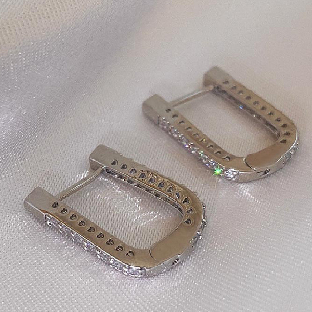 Women's Fashion Plain Hoop Earrings
