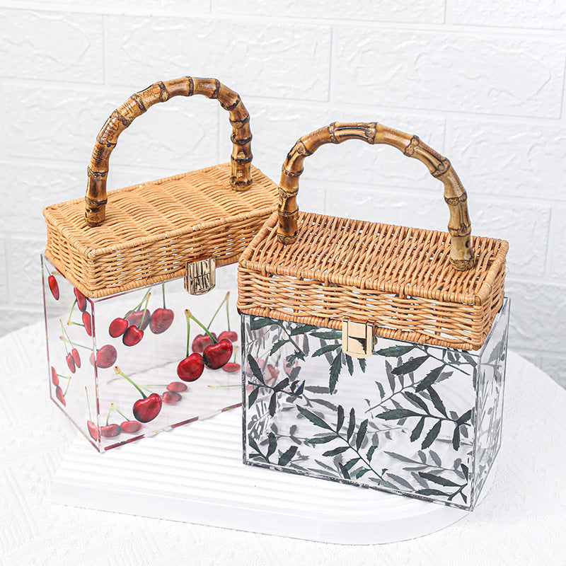 Ice-Crush Acrylic Luxury Evening Handbag