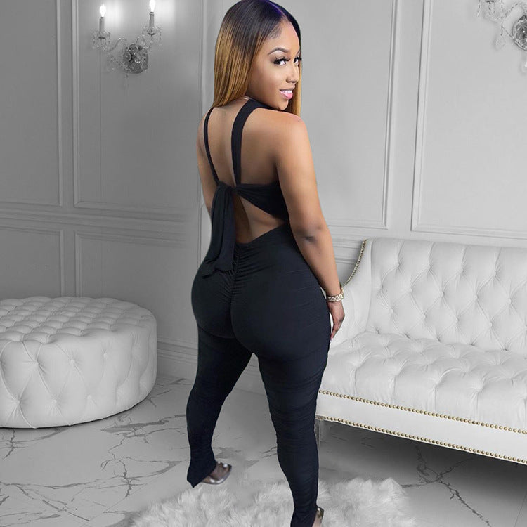 Multicoluor Urban Trend Style Jumpsuit