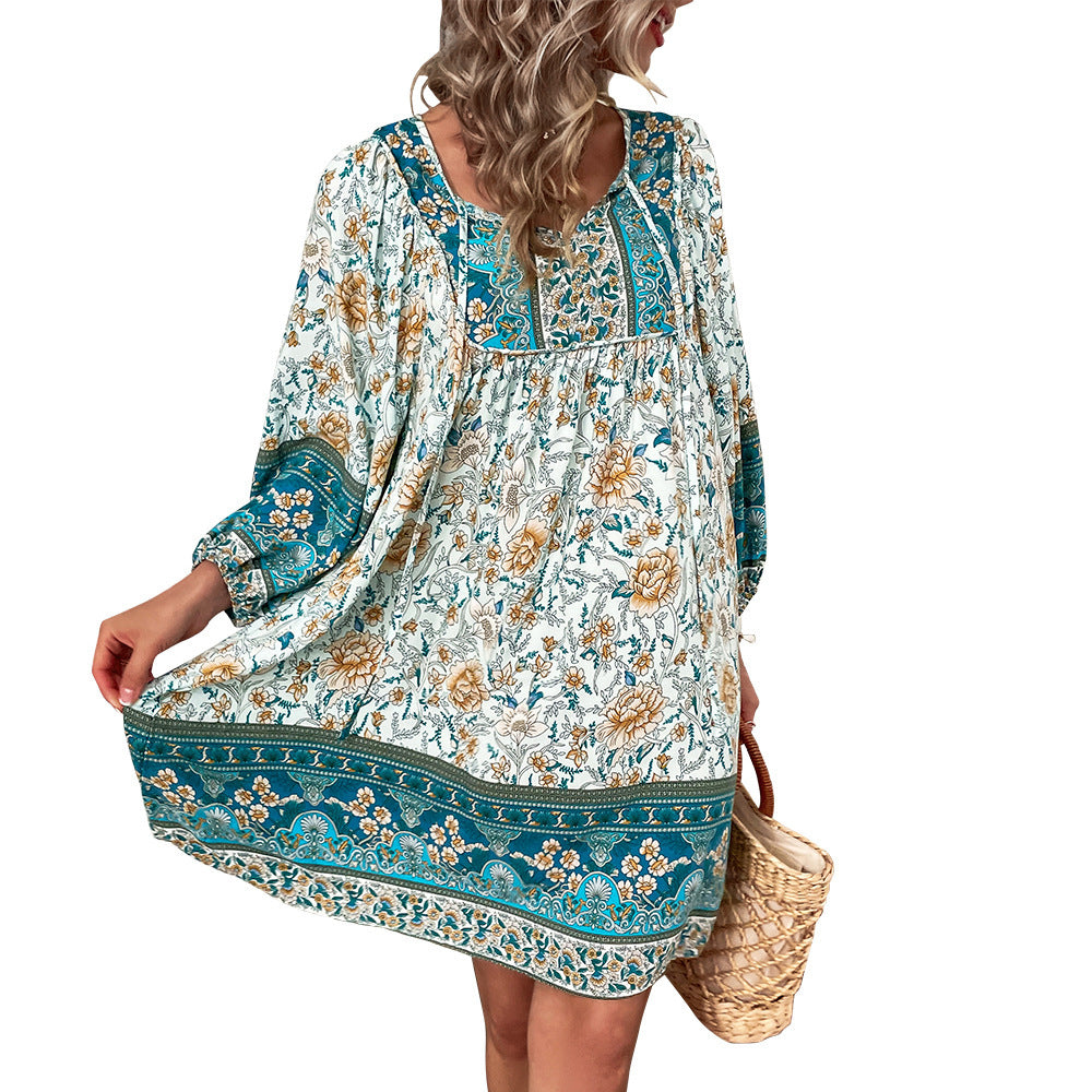 New Loose Boho Dress For Summer