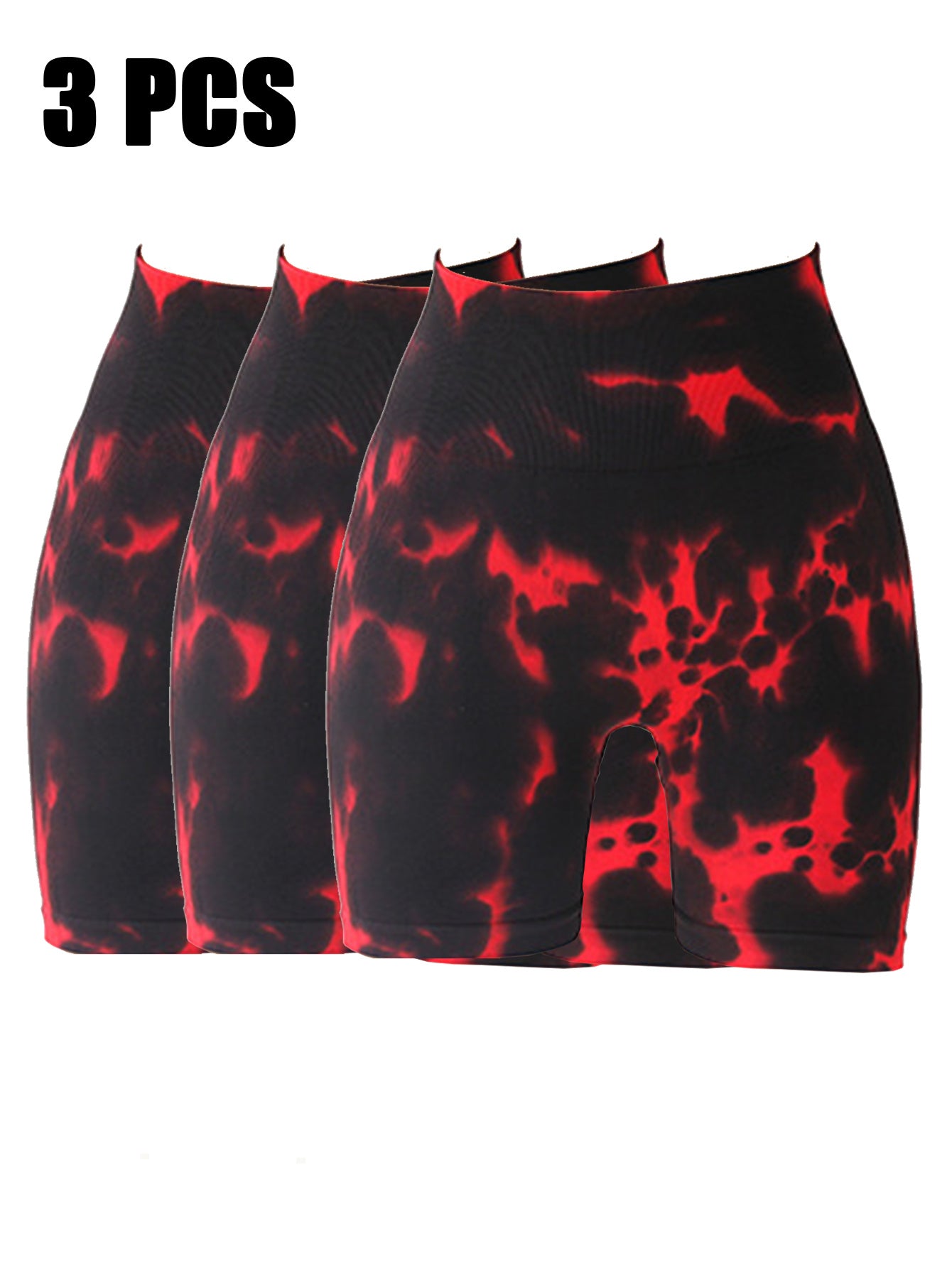 3-Pack Butt-Lifting Women's Sports Shorts - US Only