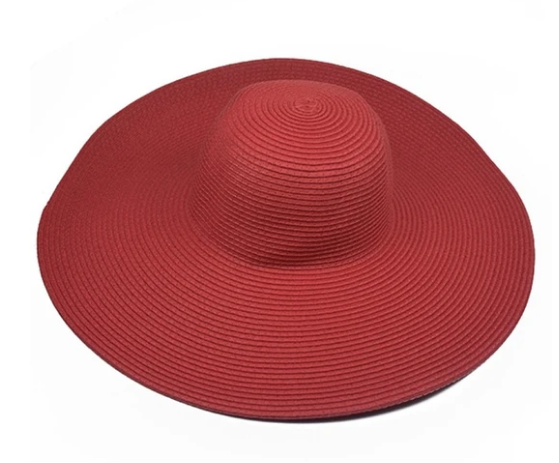 Weiyi Sun Hat Lady Beach